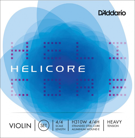 D´ADDARIO Helicore Satz Violinsaiten 4/4 mit E-Kugel, heavy  