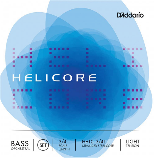 D´ADDARIO  Helicore Bass Satz H, light  
