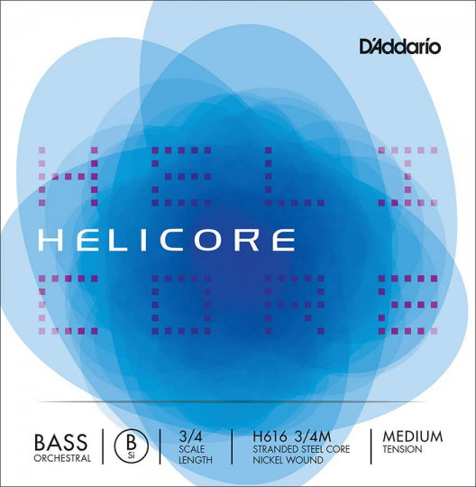 D´ADDARIO  Helicore Bass H5-Saite, medium  