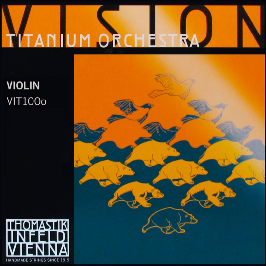THOMASTIK  Vision TITANIUM Orchestra Satz für Violine, mittel  