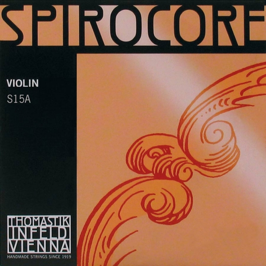 THOMASTIK  Spirocore Satz Violinsaiten Chrom, mittel  