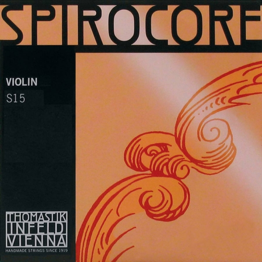 THOMASTIK  Spirocore Satz Violinsaiten Alu/Chrom, mitte  