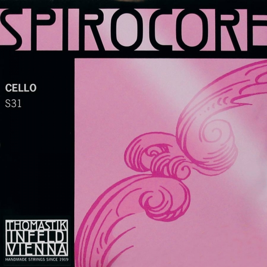 THOMASTIK  Spirocore Satz Cellosaiten Chrom 4/4  