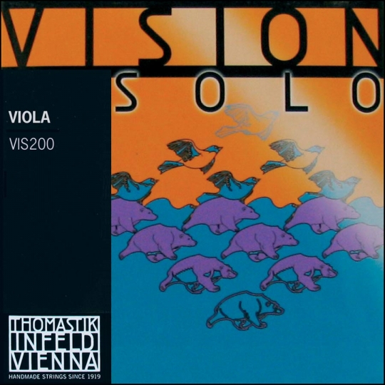 THOMASTIK Vision Satz SOLO Violasaiten, mittel  
