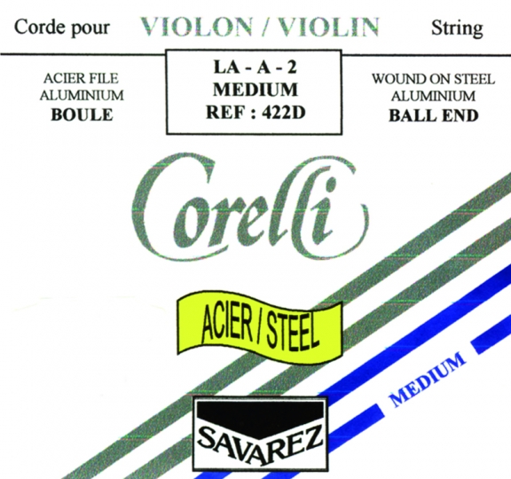 CORELLI Stahl Violine A-Kugel, medium  