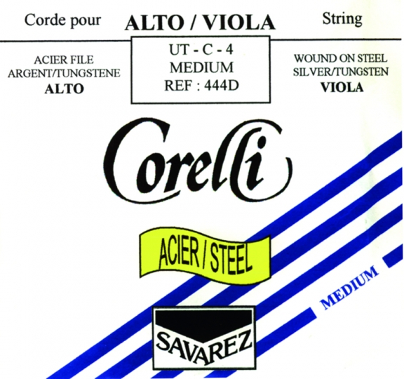 CORELLI  Stahl Viola C-Saite Silber/Wolfram, medium  