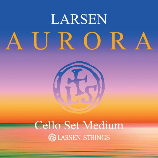 LARSEN Aurora Cellosaiten SATZ 1/8, medium 