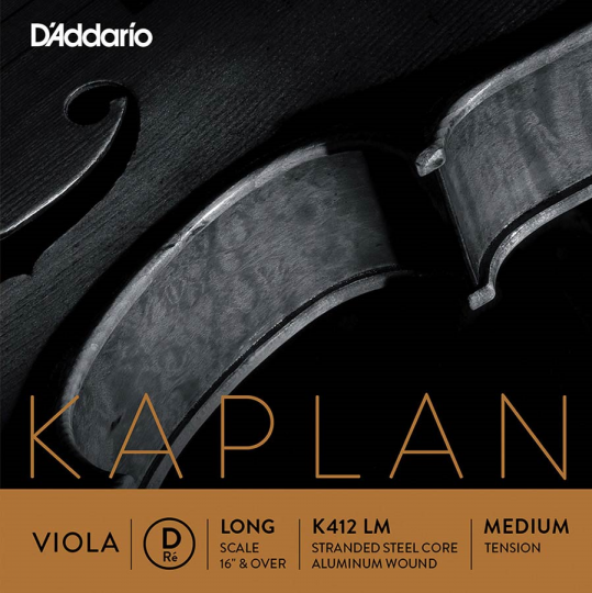 D' Addario Kaplan Viola D Saite Aluminium medium  