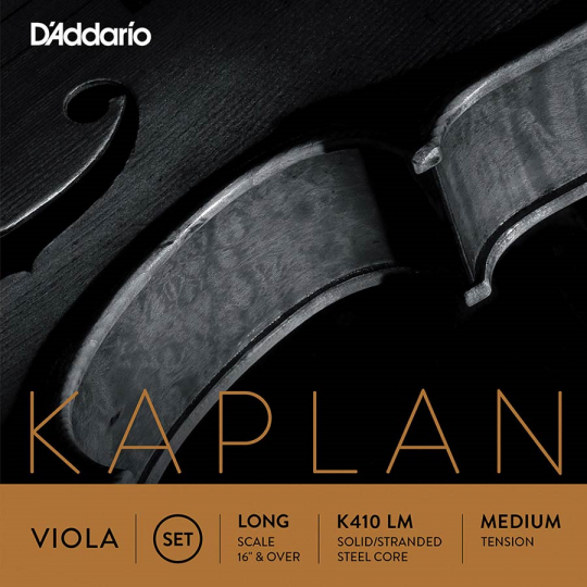 Kaplan Viola Satz, Medium Tension, Long Scale  