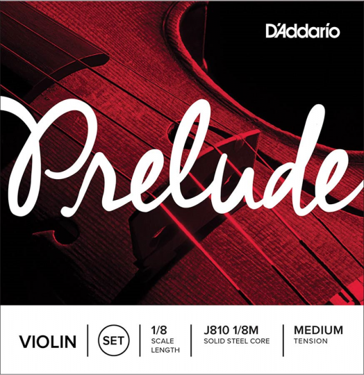 D´ Addario Preulde Satz 1/8 Violine mit E-Kugel, medium  