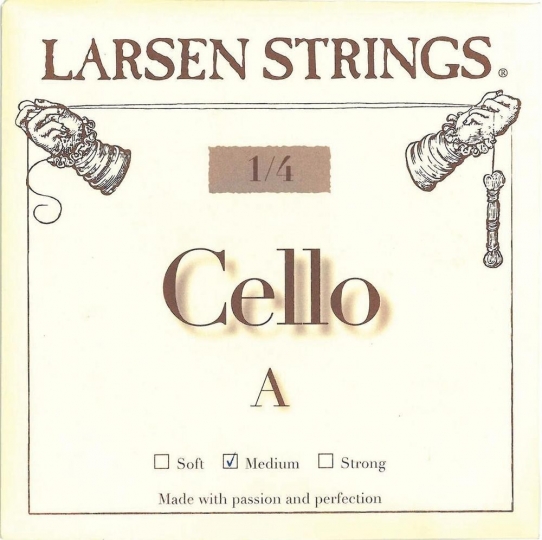 LARSEN Cello 1/4  C-Saite, medium  