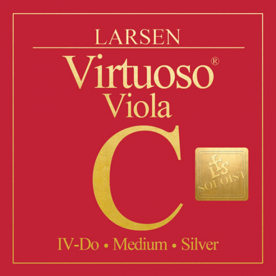 LARSEN Virtuoso Soloist Violasaiten C-Saite, medium 