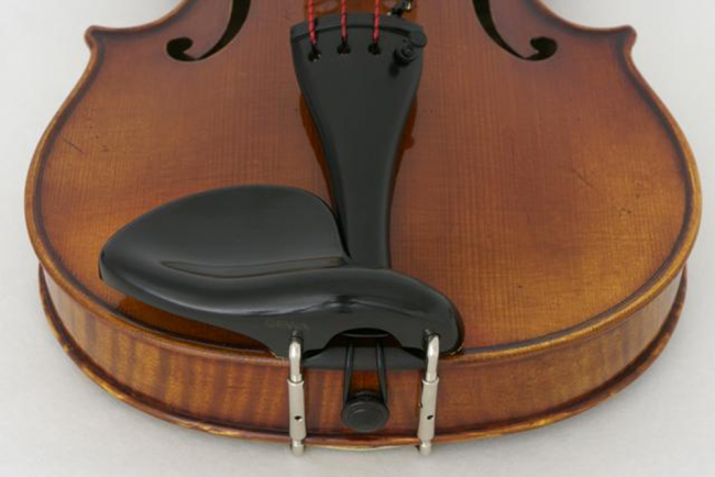 Guarneri, Kinnhalter Ebenholz für Linkshänder Violine 4/4 - 3/4  