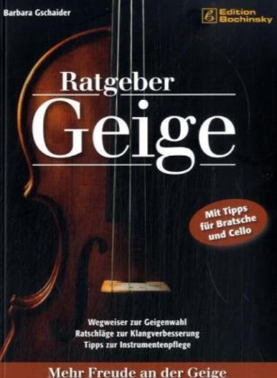 Ratgeber Geige  - Edition Bochinsky  