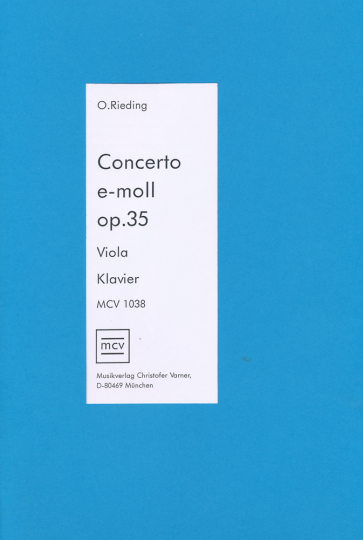 Rieding Konzert e-moll op. 35  