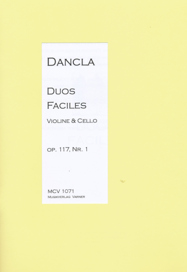 Duo für Violine und Cello, Charles Dancla, 1717-1809 -  