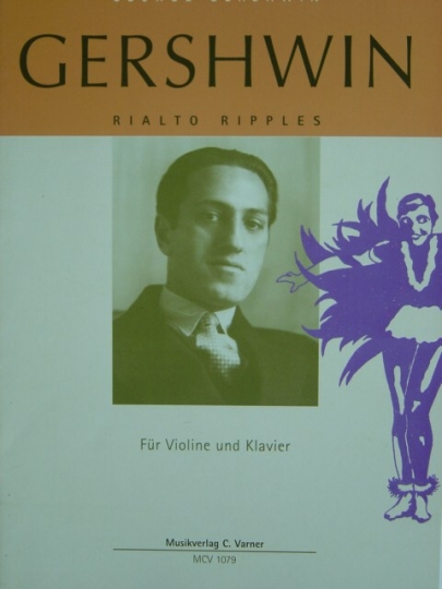 Noten George Gershwin, Rialto Ripples für Violine u. Klavier  