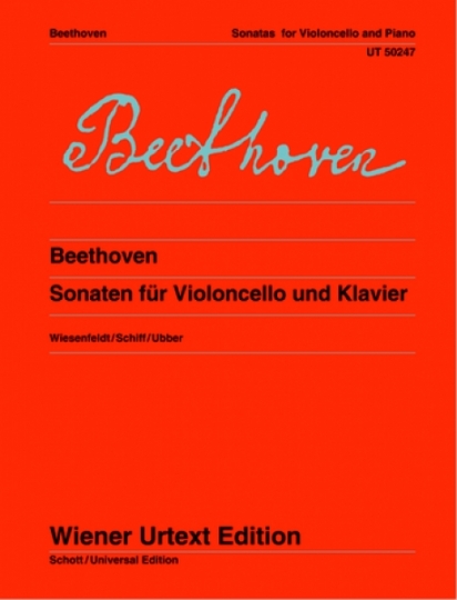 Ludwig van Beethoven Sonaten für Vlc und Klavier  