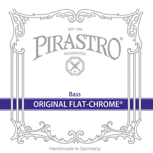 PIRASTRO  Original Flat Chrome Bass Satz Orchester  