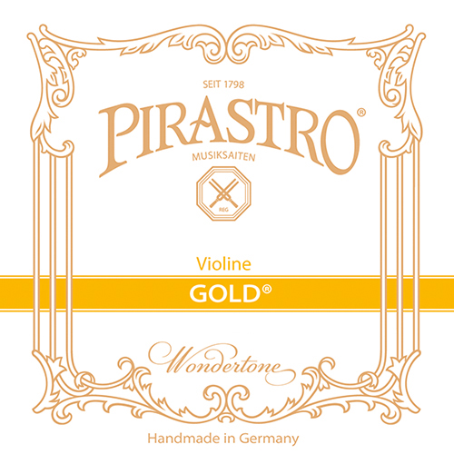 PIRASTRO  Gold Violin E-Saite mit Schlinge, mittel  