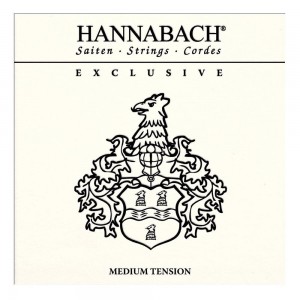 Hannabach Klassikgitarrensaiten Exclusive Serie, medium tension  