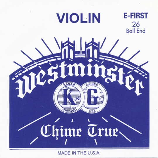 WESTMINSTER Violin E-Saite mit Schlinge, Stärke 26  